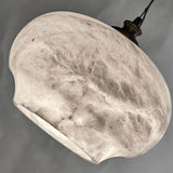 Alabaster Minimalist Spherical Pendant Lamp