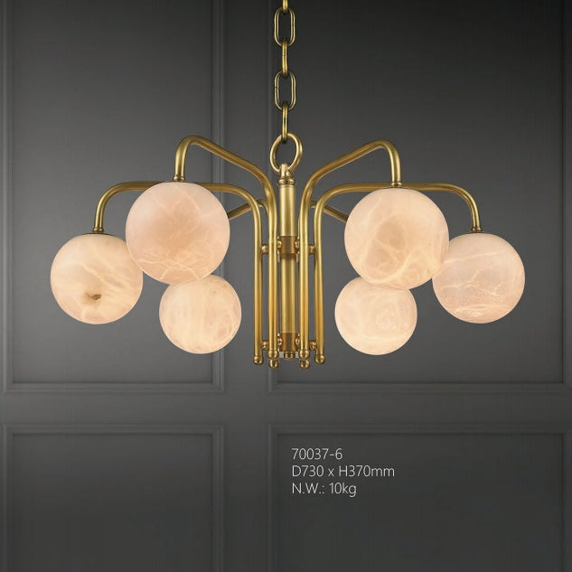 Alabaster High End Fine Chandelier