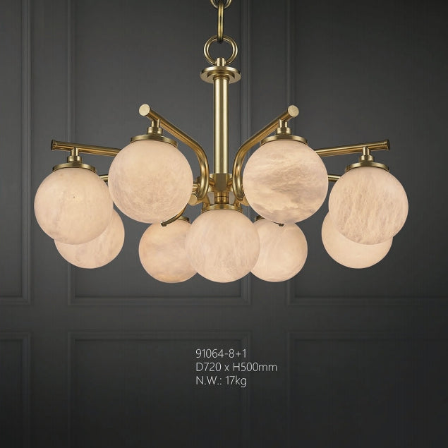 Alabaster High End Fine Chandelier