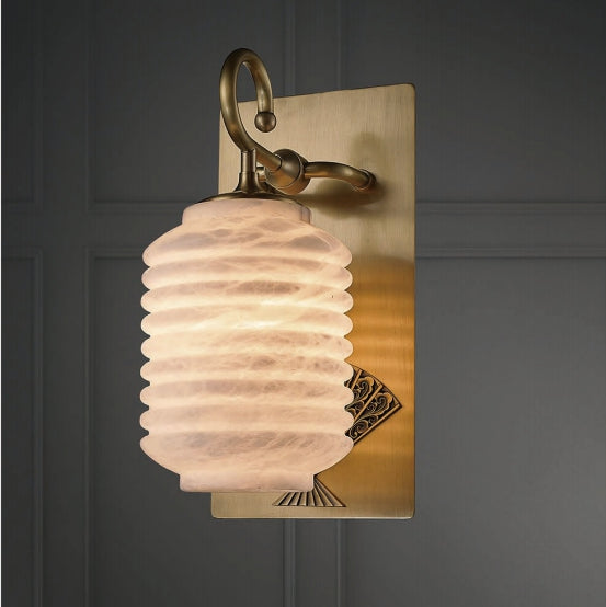 Alabaster Fashion Wall Lamp