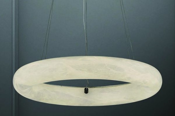 PINYAN_17_Alabaster_Ring_Pendant_Light Natural Alabaster Ring Pendant Light