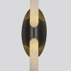 Natural Alabaster Twin Column Wall Light
