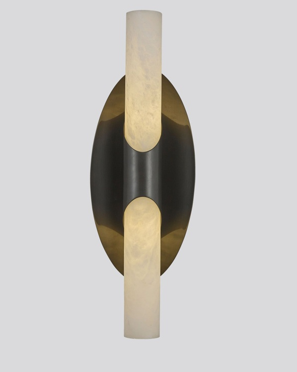 PINYAN_34_Alabaster_Twin_Column_Wall_Light Natural Alabaster Twin Column Wall Light