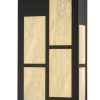 Natural Alabaster Geometric Panel Wall Light