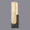 Natural Alabaster Column Wall Light